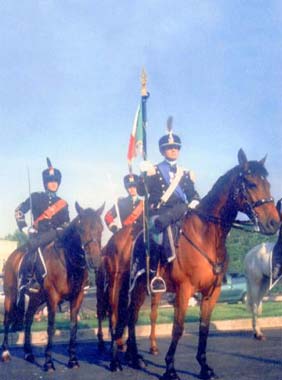 Stendardo dei "Lancieri di Montebello"