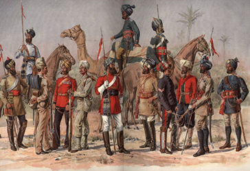  Sepoys of the Madras Army 