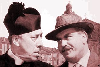  Immagine tradizionale di un prete... fuori del comune 