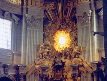  Basilica Vaticana - La Cattedra di San Pietro 