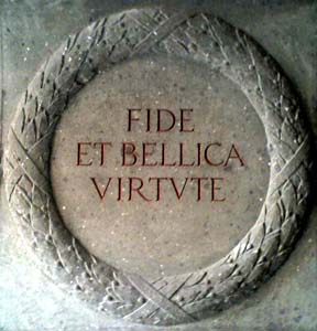 Fide et bellica virtute